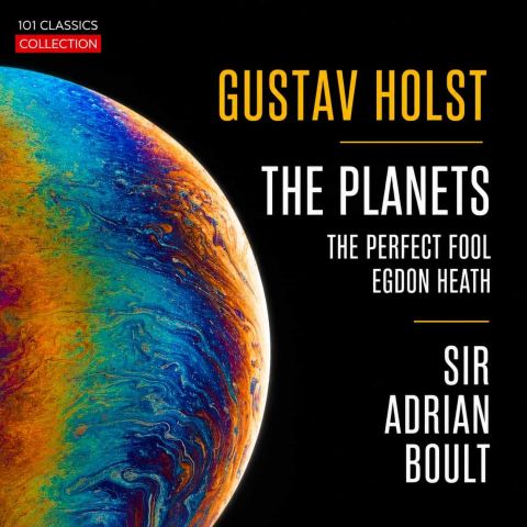 Cover HOLST Die Planeten op. 32 - Orchester der Wiener Staatsoper - SIR ADRIAN BOULT + Bonus: Egdon Heath & The Perfect Fool