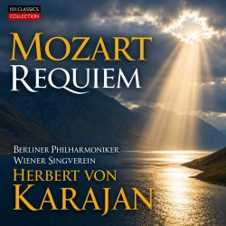 Cover MOZART Requiem KV 626 - Wilma Lipp - Berliner Philharmoniker, HERBERT VON KARAJAN