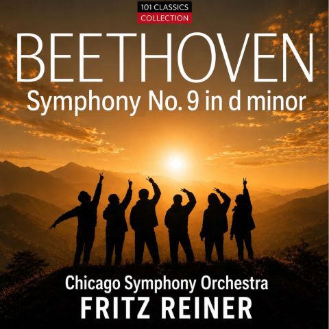 Albumcover BEETHOVEN  Sinfonie Nr. 9 in d-moll op. 125 - Chicago Symphony Orchestra & Chorus, REINER