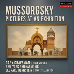 Cover MUSSORGSKY Bilder einer Ausstellung (Klavier- und Orchesterfassung) - Gary Graffman