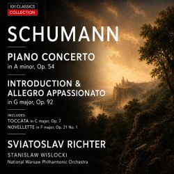 Cover SCHUMANN Klavierkonzert, Introduction & Allegro appassionato - Sviatoslav Richter, ROWICKI u. a.