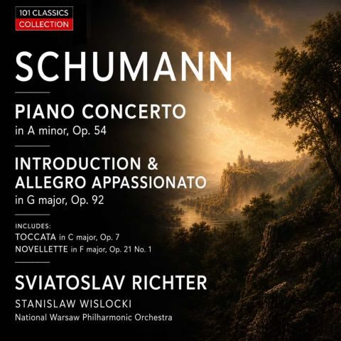 Cover SCHUMANN Klavierkonzert, Introduction & Allegro appassionato - Sviatoslav Richter, ROWICKI u. a.