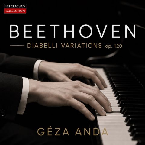 Albumcover BEETHOVEN Diabelli Variationen op. 120 - GÈZA ANDA