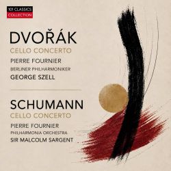 Cover DVORAK & SCHUMANN Cellokonzerte - Pierre Fournier - Berliner Philharmoniker - GEORGE SZELL u. a.