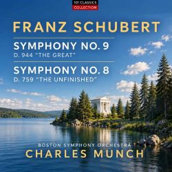 Cover zu SCHUBERT  Sinfonie Nr. 8 & 9 - Boston Symphony Orchestra - CHARLES MUNCH