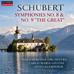 Cover SCHUBERT  Sinfonien Nr. 8 "Unvollendete" & Nr. 9