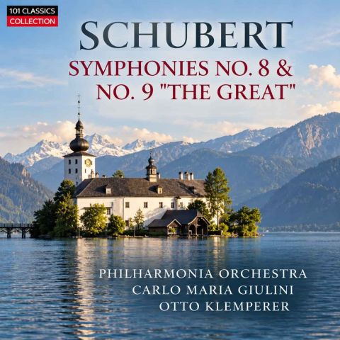 Cover SCHUBERT  Sinfonien Nr. 8 "Unvollendete" & Nr. 9