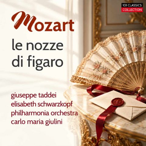 Cover MOZART Le nozze di Figaro (Gesamtaufnahme) - Giuseppe Taddei, Anna Moffo