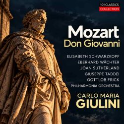 Cover MOZART Don Giovanni (Gesamtaufnahme) - Sutherland - Schwarzkopf - Philharmonia Orchestra - CARLO MARIA GIULINI