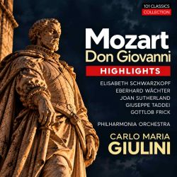 Cover MOZART Don Giovanni (Highlights): Joan Sutherland,