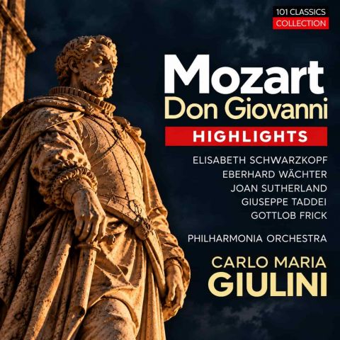 Cover MOZART Don Giovanni (Highlights): Joan Sutherland,