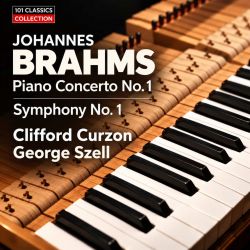 Cover BRAHMS Klavierkonzert Nr. 1 in d-moll op. 15 - Clifford Curzon - London Symphony Orchestra - GEORGE SZELL