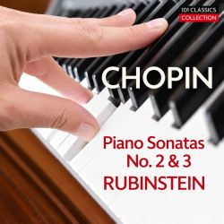 Cover CHOPIN Klaviersonaten Nr. 3 & Nr. 2 - ARTHUR RUBINSTEIN
